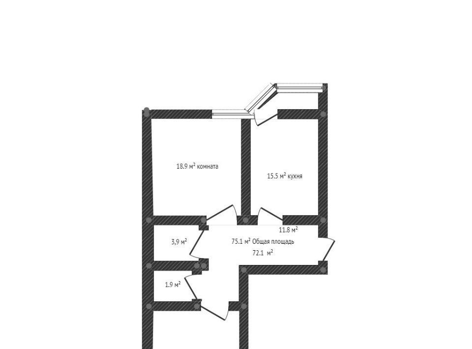 квартира г Тамбов р-н Октябрьский ул З.Космодемьянской 3 фото 2