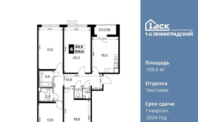 ЖК Первый Ленинградский Молжаниново фото