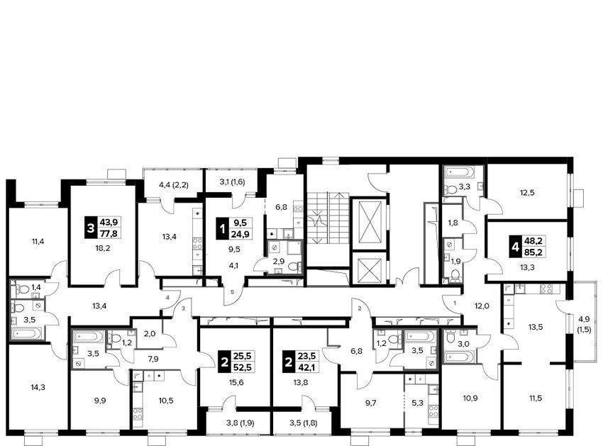 квартира г Москва метро Ховрино ш Ленинградское 228к/3 фото 2