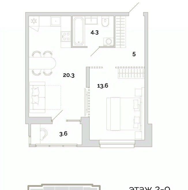 квартира г Пенза р-н Первомайский проезд Свердлова 2-й 4 фото 1