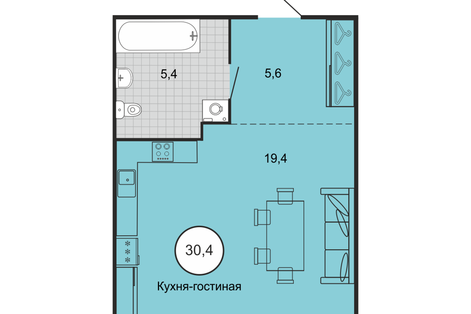 квартира р-н Шпаковский г Михайловск пер Князевский фото 1