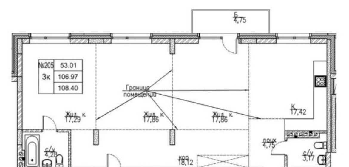 квартира г Новосибирск Заельцовская ш Дачное 22/3 фото 4