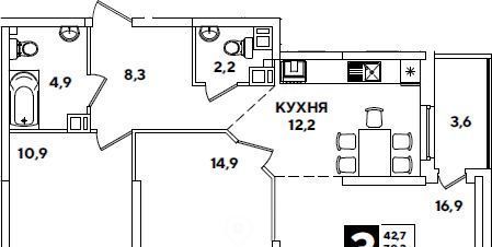 р-н Прикубанский ул им. Ивана Беличенко 95к/1 фото