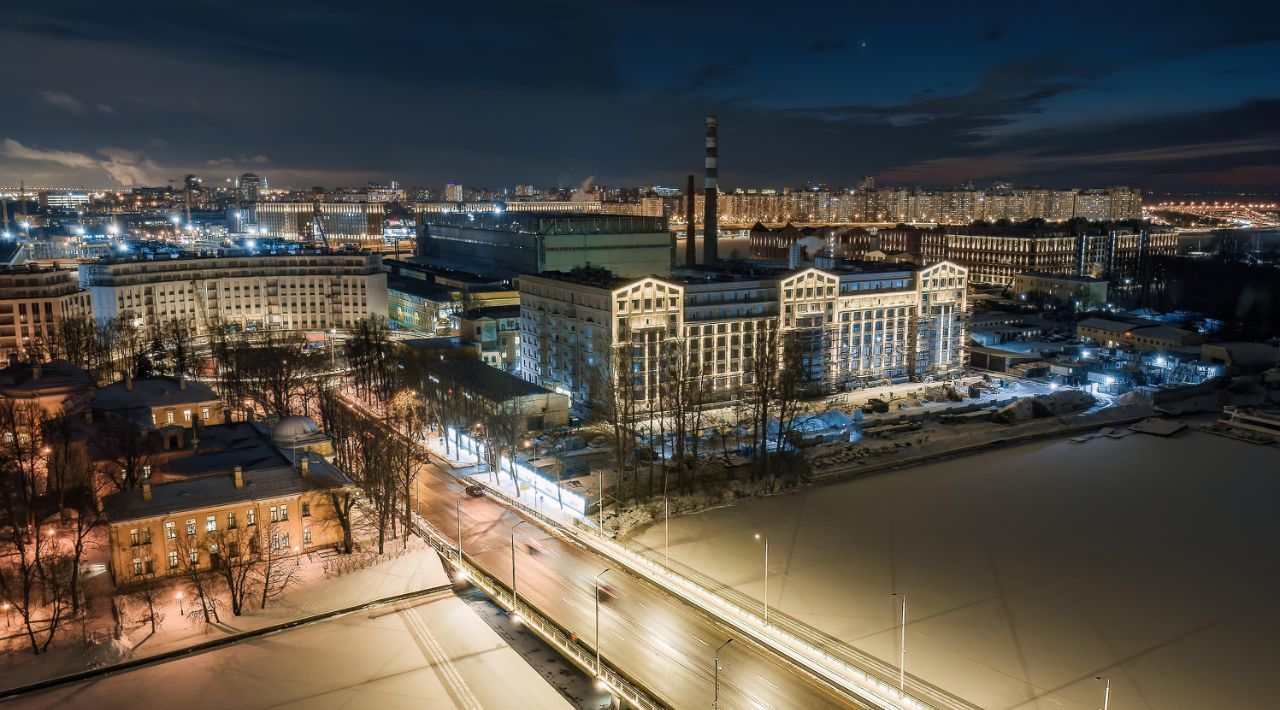 квартира г Санкт-Петербург метро Крестовский Остров коса Петровская 1к/2 фото 12