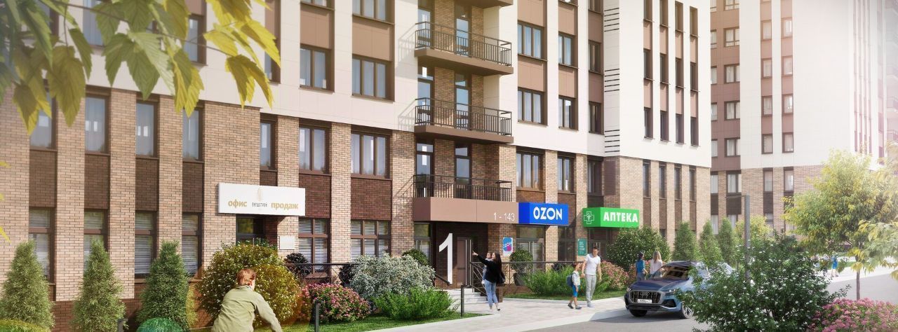 квартира г Тула р-н Зареченский ул Летчика Мосолова 1 фото 4