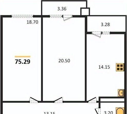 квартира г Краснодар р-н Прикубанский ул Московская 112 фото 1