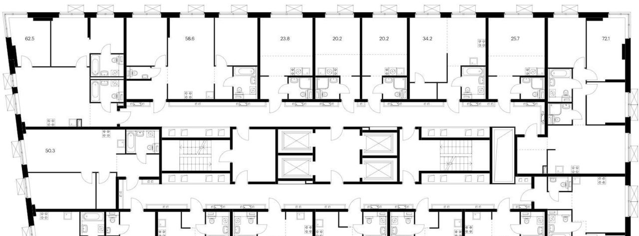 квартира г Москва метро Аминьевская ЖК Новое Очаково к 1. 4 фото 2