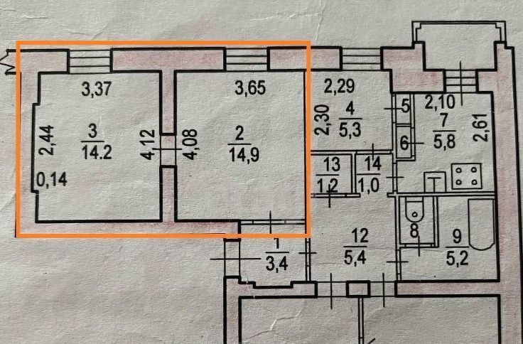 комната г Хабаровск р-н Центральный ул Ленина 50 фото 25