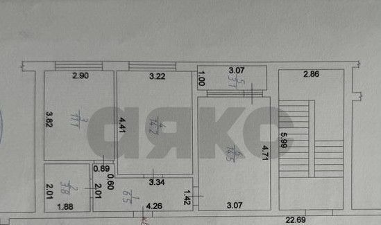 квартира г Горячий Ключ ул Кириченко 7 фото 14