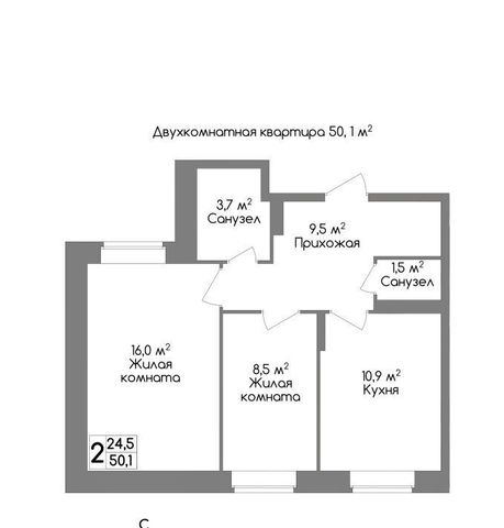 п Западный 2-й ул Маяковского 39 п Скуратовский р-н Центральный фото