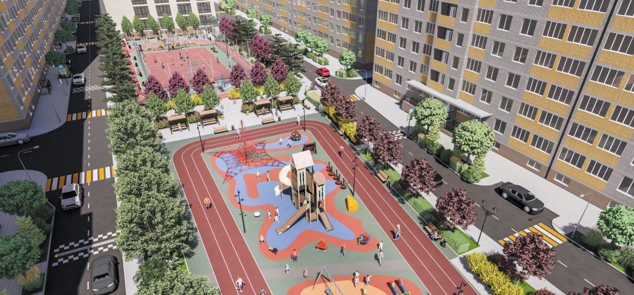 квартира г Краснодар р-н Прикубанский Славянский микрорайон ул Заполярная 39/8 фото 23