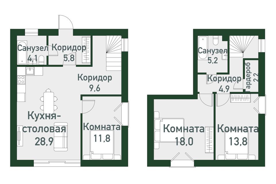 квартира р-н Сосновский п Западный б-р Цветной фото 1