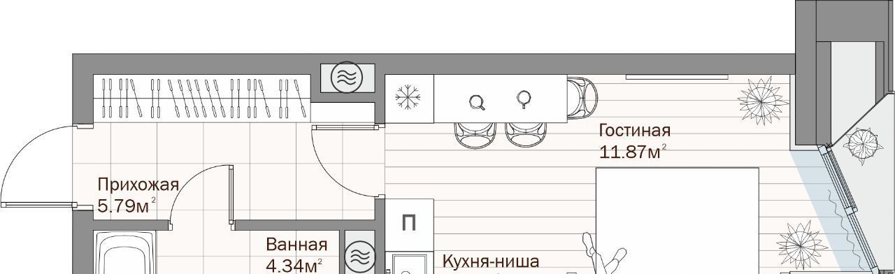 квартира г Казань Суконная слобода ул Качалова фото 2