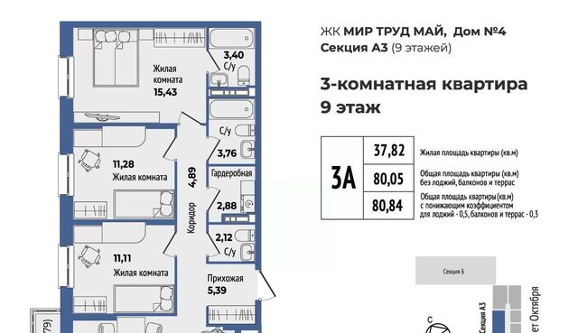 Уралмаш ЖК «Мир Труд Май» Проспект Космонавтов, жилрайон фото