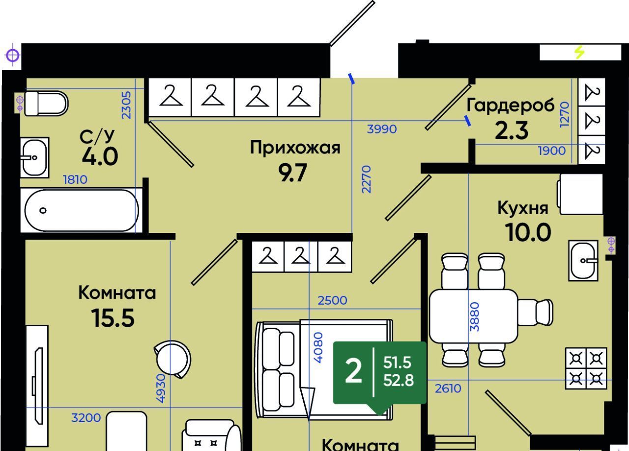 квартира г Батайск ЖК Солнечный Город жилой комплекс фото 1