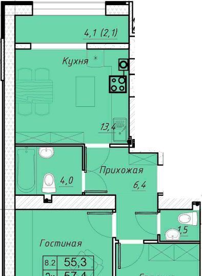 квартира г Батайск ЖК Солнечный Город жилой комплекс фото 1