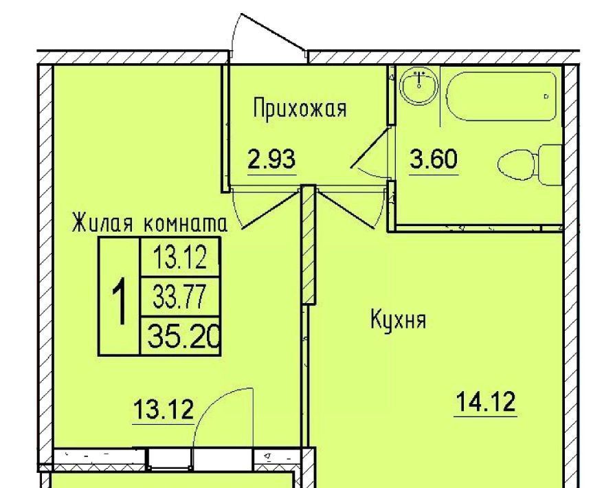 квартира г Краснодар р-н Карасунский Новознаменский ДНТ, ул. Дальневосточная фото 1