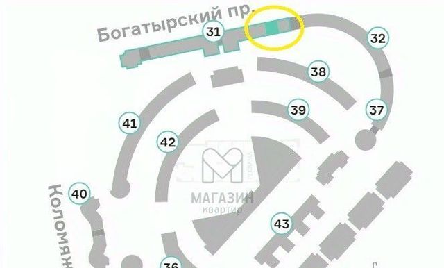 метро Пионерская пр-кт Богатырский 2 фото