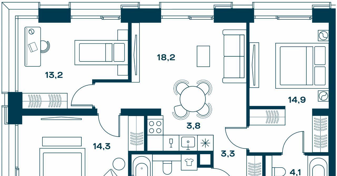 квартира г Москва метро Красный Балтиец ул Часовая 28к/8 фото 1