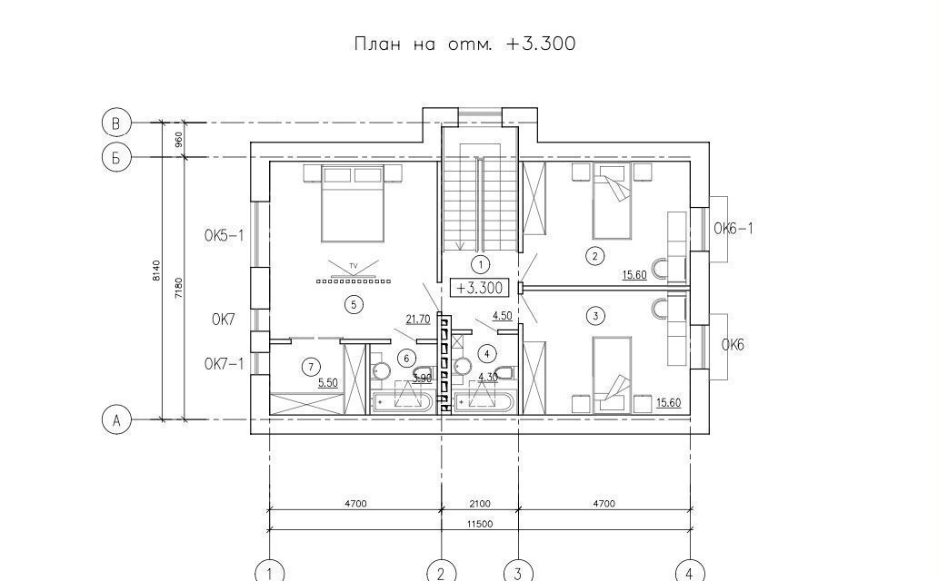 дом р-н Новоусманский с Бабяково ул Зазеркальная 3/14 Бабяковское сельское поселение, Новая Усмань фото 3