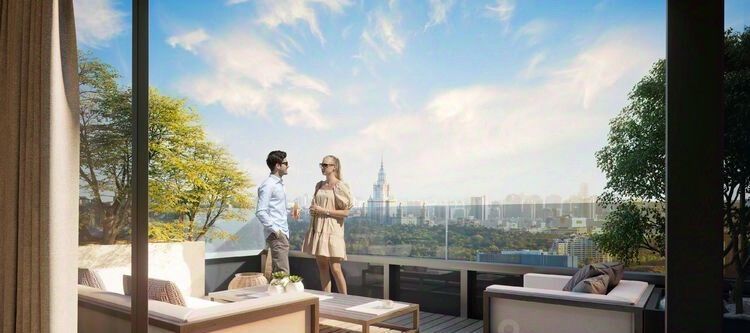 квартира г Москва метро Мичуринский проспект ЖК Событие-2 Кинематографический кв-л, Событие жилой комплекс фото 6