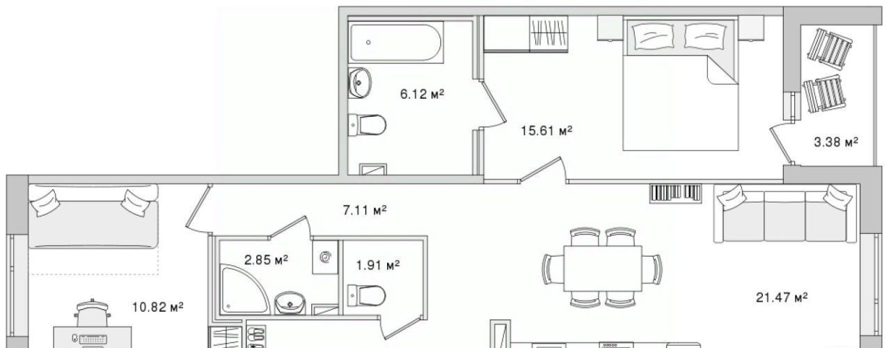 квартира г Санкт-Петербург метро Лесная ул Белоостровская 10к/2 фото 1