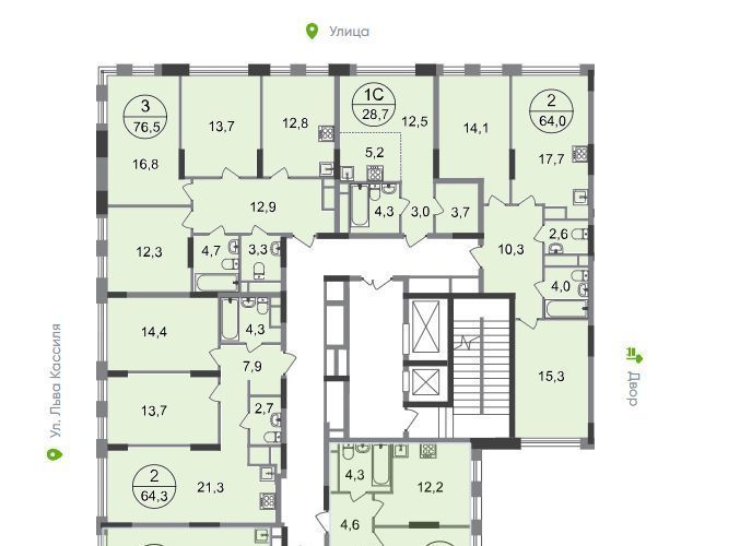 квартира г Москва п Внуковское метро Говорово Переделкино Ближнее мкр, 17-й кв-л, к 1 фото 2