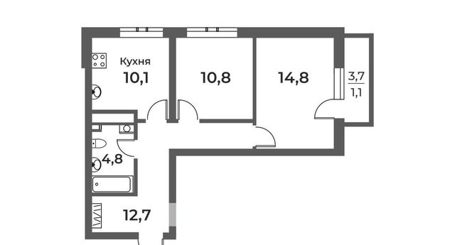 р-н Центральный дом 6 фото