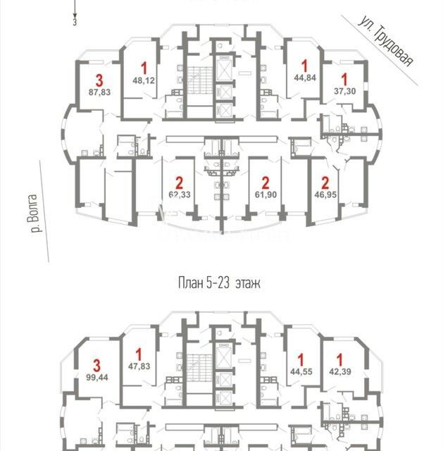 квартира г Энгельс ул Трудовая 12/5 Энгельсский район фото 5