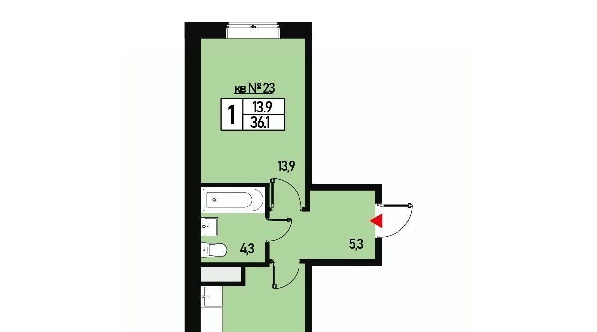 квартира г Москва п Новофедоровское ТиНАО ул Генерала Донскова 27к/5 фото 1