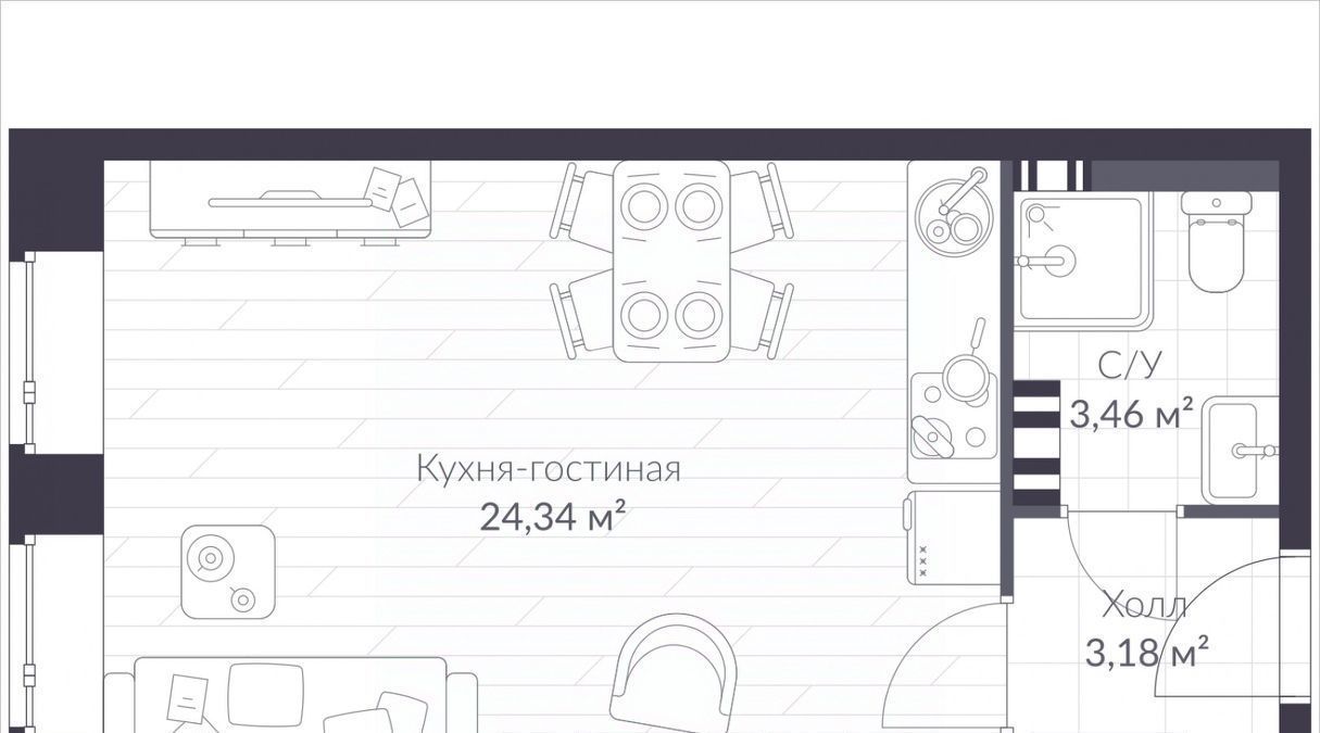 квартира г Санкт-Петербург п Стрельна ш Красносельское 22 метро Ленинский Проспект фото 1