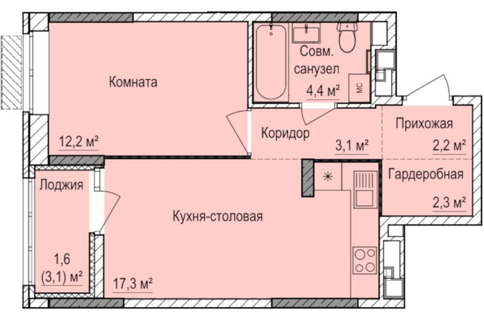 квартира г Ижевск ул 10 лет Октября городской округ Ижевск фото 1