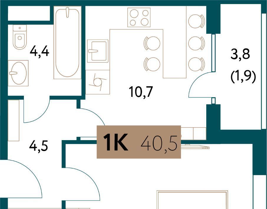 квартира г Москва метро Раменки ул Винницкая 8к/3 фото 1