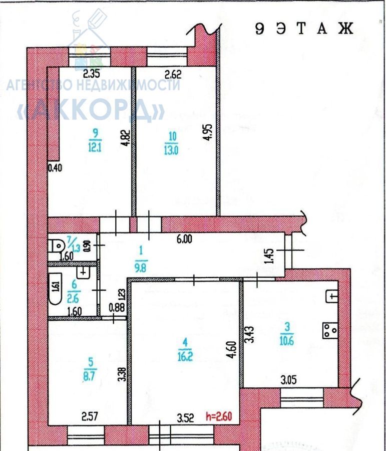 квартира г Барнаул р-н Железнодорожный ул Матросова 3а фото 1