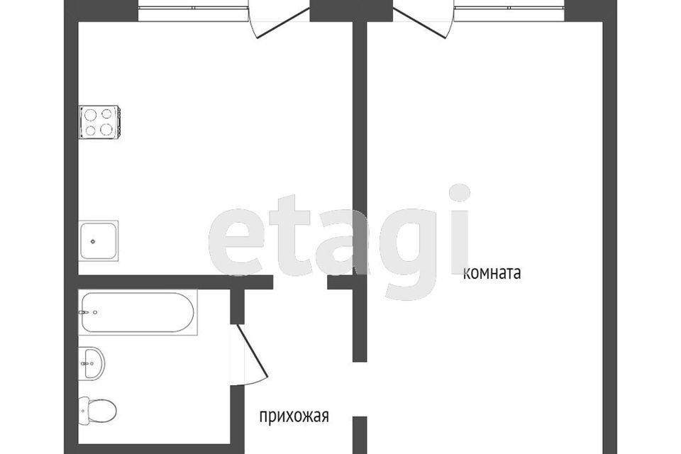 квартира городской округ Воскресенск с Федино 15 фото 8