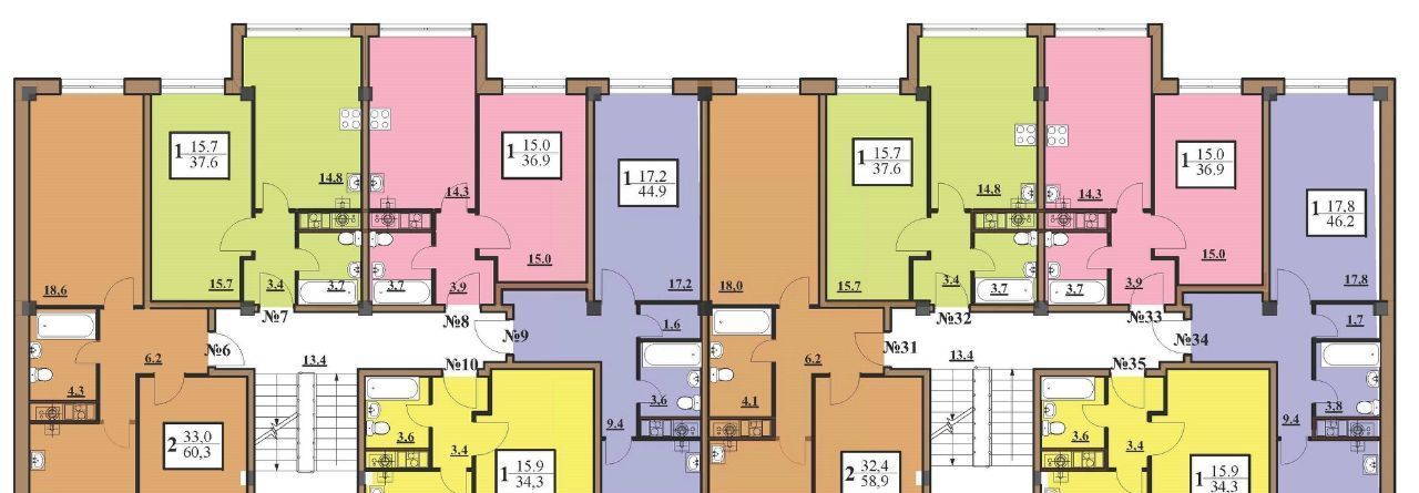 квартира г Ессентуки ул Просторная 36к/5 фото 8