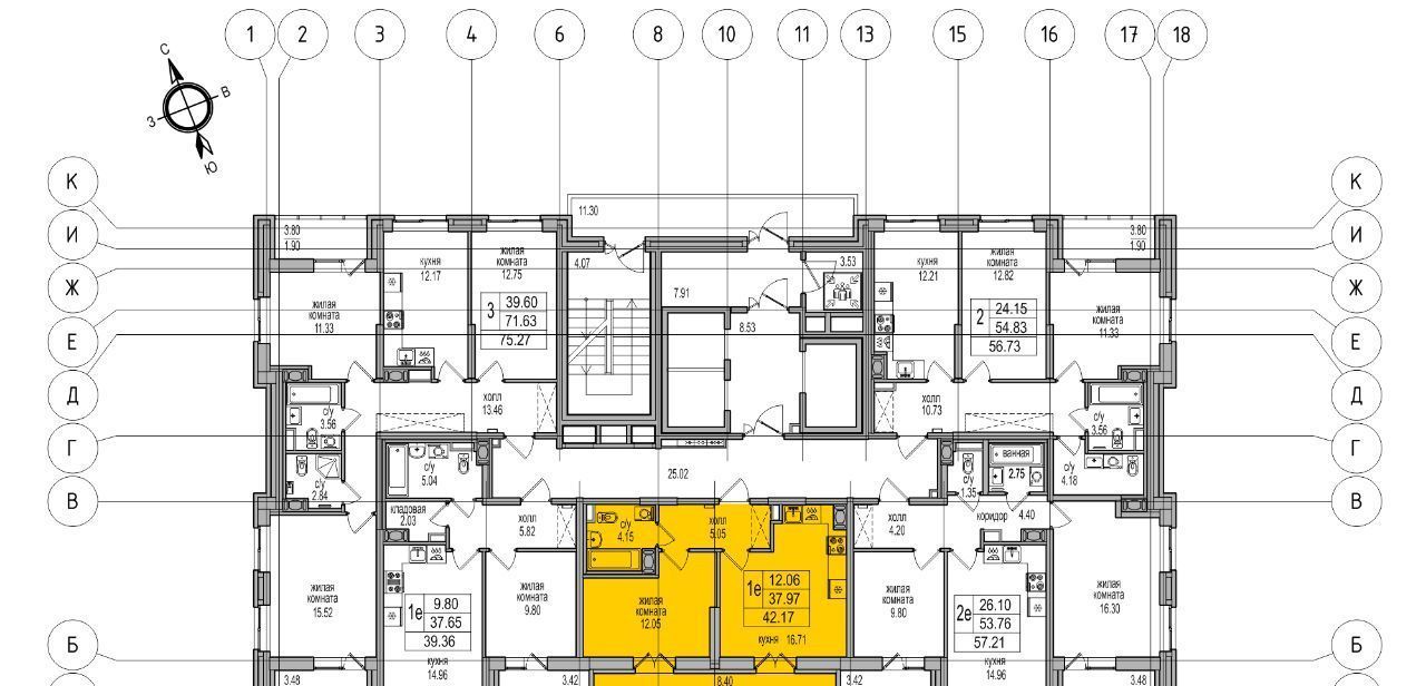 квартира г Санкт-Петербург п Парголово проезд Толубеевский 32 метро Парнас фото 3