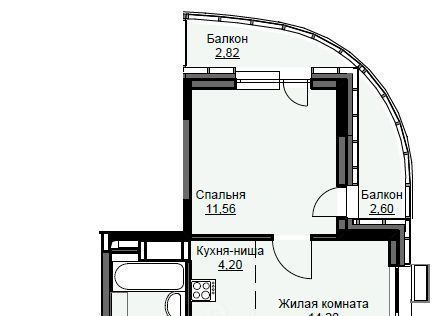 квартира городской округ Щёлково Железнодорожная, Соболевка мкр, Соболевка жилой комплекс фото 1