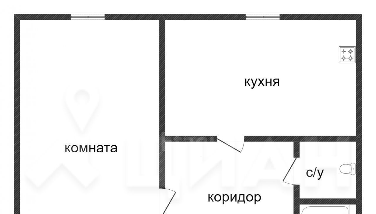 квартира г Бийск ул Ленинградская 33/1 фото 2