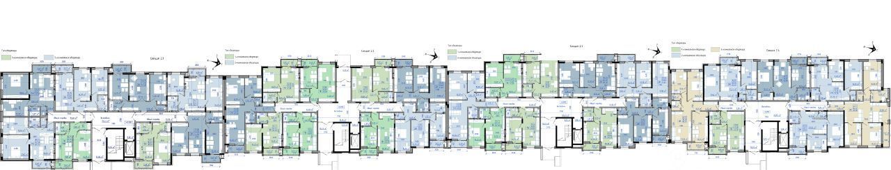 квартира г Батайск ул Комсомольская 135к/1 фото 2