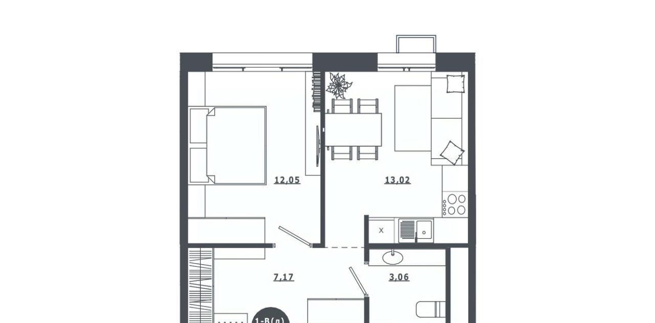 квартира г Нефтеюганск мкр 9-й 4/2 фото 1