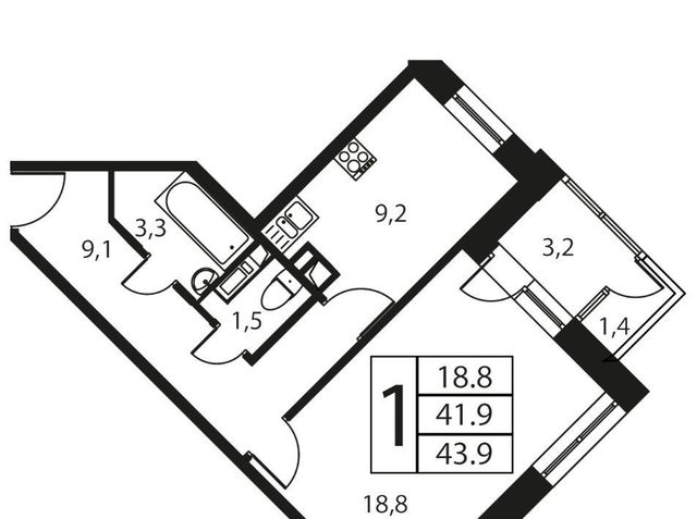 ЖК «Три квартала» Домодедовская, к 12 фото