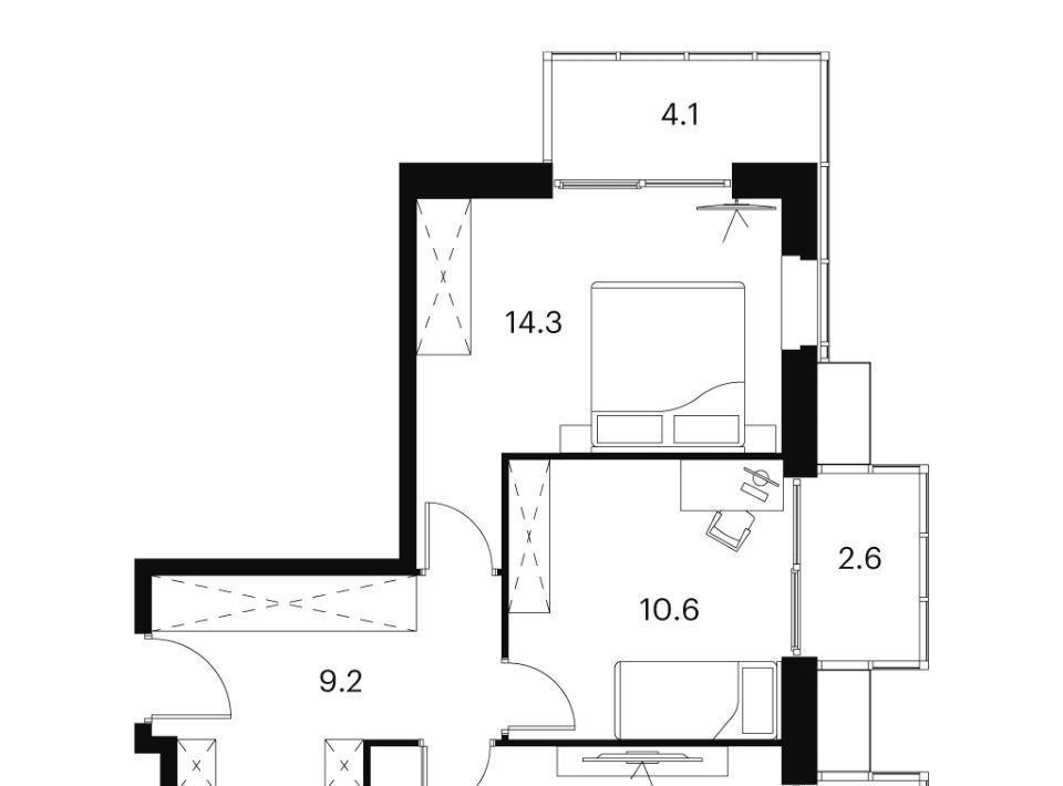 квартира г Москва метро Владыкино проезд Сигнальный 12 фото 1