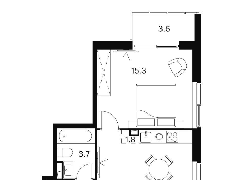 квартира г Москва метро Владыкино проезд Сигнальный 12 фото 1