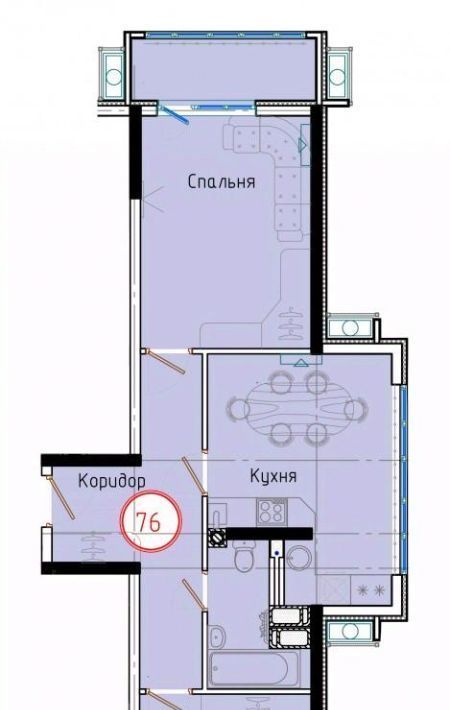 квартира р-н Темрюкский г Темрюк ЖК Морской фото 1