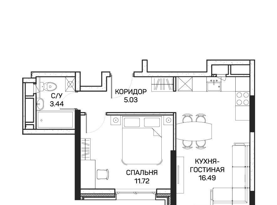 квартира г Москва метро Медведково ул Корнейчука 27 фото 1