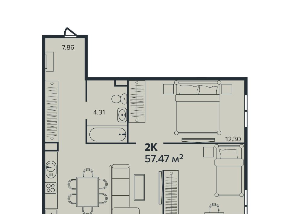 квартира г Выборг р-н Центральный ул Малая Каменная 10к/4 фото 1