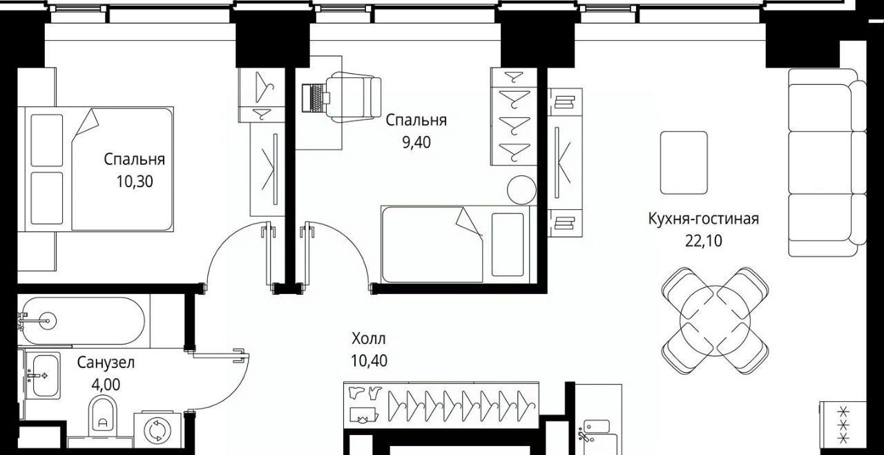 квартира г Москва метро Тушинская СЗАО Покровское-Стрешнево Северо-Западный ао фото 1