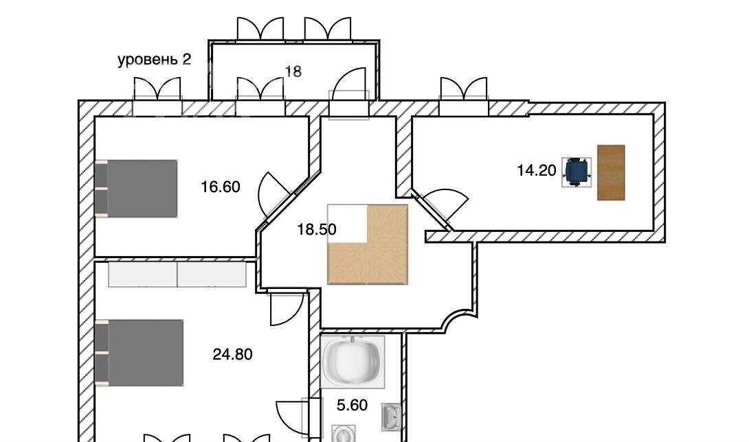 квартира г Ульяновск р-н Ленинский ул Орлова 29б фото 26