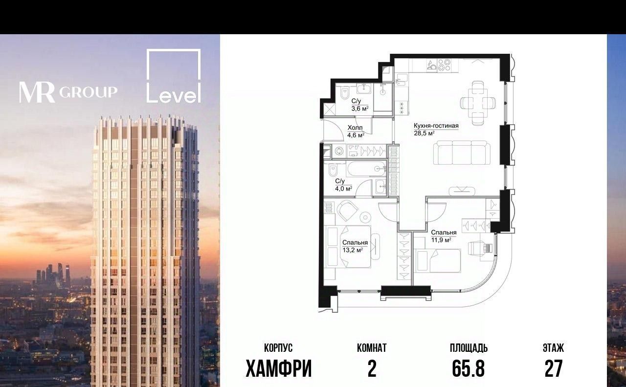 квартира г Москва метро Серпуховская ул Дубининская 59к/8 фото 1